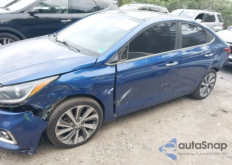 2018 Hyundai Accent Limited from USA, damaged, VIN 3KPC34A35JE020998